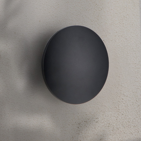 Aplique de Pared LED Black Forus 15W IP54 CCT  CCT