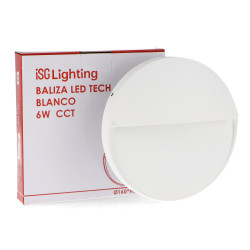 Baliza de Superficie Led Tech White 6W IP54  CCT