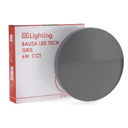 Baliza de Superficie Led Tech Grey 6W IP54  CCT