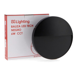 Baliza de Superficie Led Tech Black 6W IP54  CCT