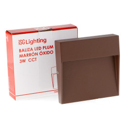 Baliza de Superficie Led Plum Rust Brown 3W IP54  CCT