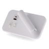 Aplique de pared Led orientable White Square 10W  4000K