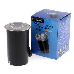 Foco Empotrable Fit 15W Para Suelo 230Vac Ip67 CCT  CCT