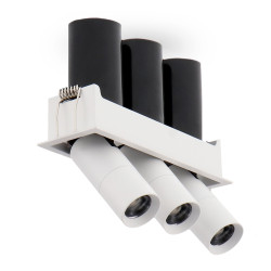 Foco LED orientable Mini White Tube Square 15W CCT  CCT