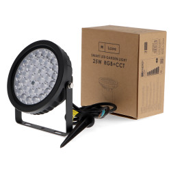 Foco proyector con Pincho Smart Garden 25W RGB+CCT  RGB+CCT