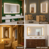 Espejo para Baño LED 12W Tolox Antivaho CCT  CCT