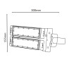 Foco Modular LED Worksite 100W RGB DMX  RGB