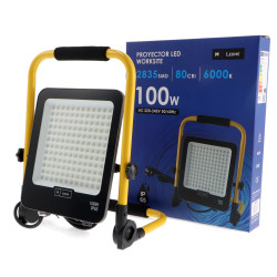 Foco Proyector Led Napoli con enchufe 100W  6000K