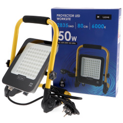 Foco Proyector Led Napoli con enchufe 50W  6000K