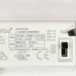 Foco LED orientable doble Tube 24W CCT  CCT