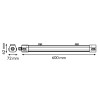 Pantalla estanca LED Marsella 20W 600 mm CCT Enlazable  CCT