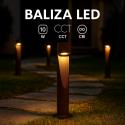 Baliza Led Andru Rust Brown CCT  CCT