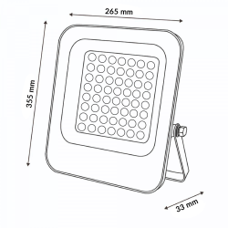 Foco Proyector Led Palermo 200W CCT  CCT