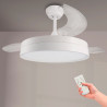 Ventilador de techo LED White Loki Ø106 cm - DSC  CCT