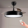 Ventilador de techo LED Black Loki Ø106 cm - DSC  CCT