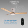 Ventilador de techo LED White Energy  CCT