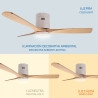 Ventilador de techo LED White Energy  CCT
