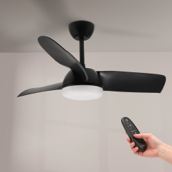 Ventilador de techo LED Black Face - DSC  CCT