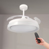 Ventilador de techo LED White Yeray Ø107 cm - DSC  CCT