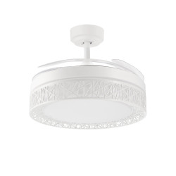 Ventilador de techo LED White Aqua Ø107 cm  CCT