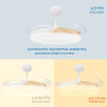 Ventilador de techo LED Coal Nature Ø108 cm  CCT