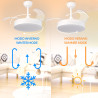 Ventilador de techo LED White Thor Ø91 cm - DSC  CCT