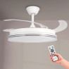 Ventilador de techo LED White Decor Ø106 cm  CCT