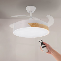 Ventilador de techo LED Messe Nature Ø107 cm  CCT