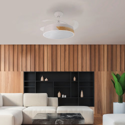 Ventilador de techo LED Messe Nature Ø107 cm  CCT