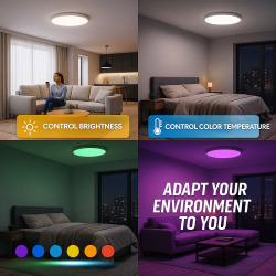 Plafón LED Smarthome Magic 25W RGB+CCT  RGB+CCT