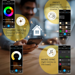 Plafón LED Smarthome Magic 25W RGB+CCT  RGB+CCT