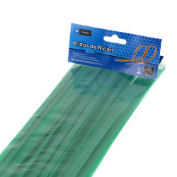 Bolsa 100 pcs bridas 100% nylon  2.5X150 mm