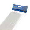 Bolsa 100 pcs bridas blancas 100% nylon  2.5X100 mm