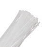 Bolsa 100 pcs bridas blancas 100% nylon  3.5X200 mm