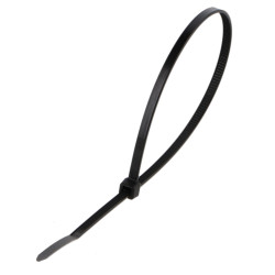 Bolsa 100 pcs bridas negras 100% nylon  2.5X100 mm