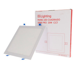 Panel LED Cuadrado Serie Pro 25W CCT  CCT