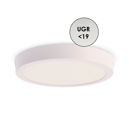 Panel de Superficie Serie Slim Circular 20W CCT  CCT