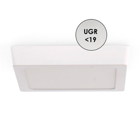 Panel de Superficie Serie Pro Cuadrado 12W CCT  CCT