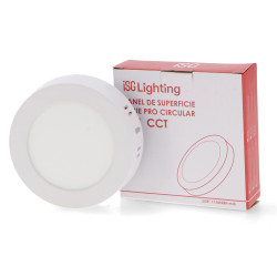 Panel de Superficie Serie Pro Circular 6W CCT  CCT