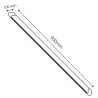 Regleta Led Slimline Moments 60W 900 mm  4500K