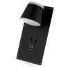 Aplique de pared Led orientable Black Down 17W  4000K