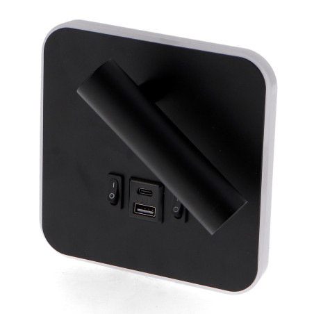 Aplique de pared Led orientable Black Tube 10W  4000K