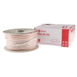 Tira de Led 220V Cob point 10W/m IP65 - 50 Metros  4000K