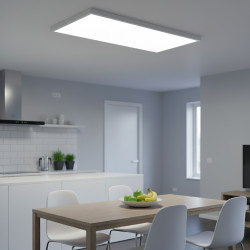 Panel Led de superficie Rectangular Serie Home 90X30 Cm 36W  CCT