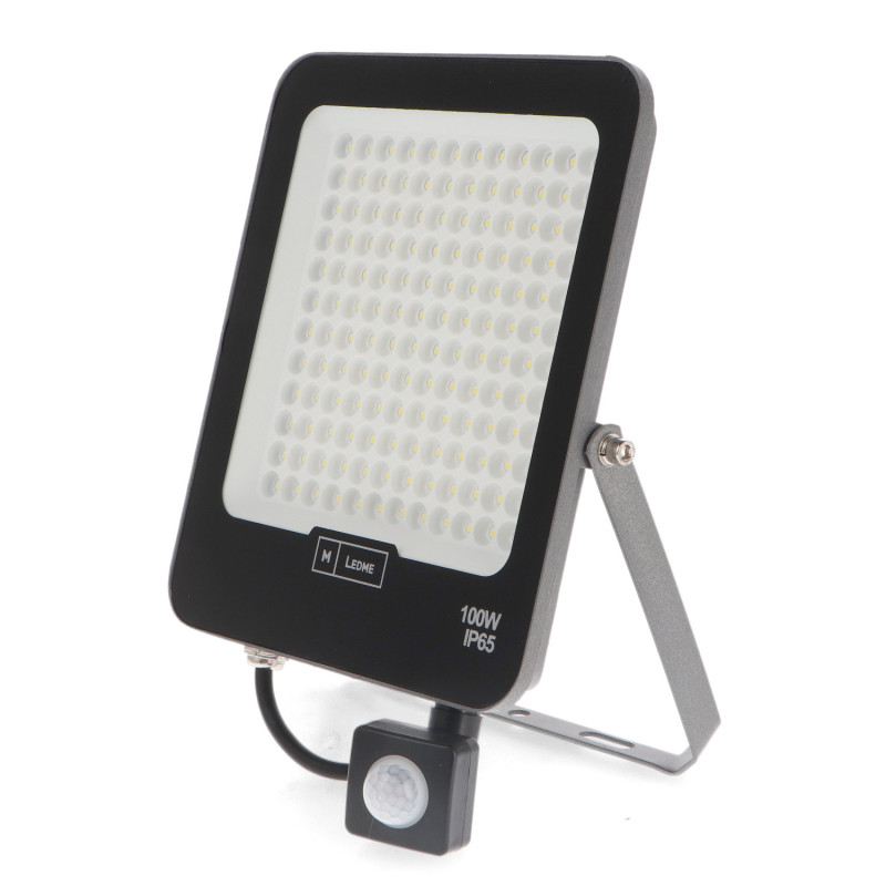 Foco Proyector Led Napoli Plus 100W con Sensor de movimiento  4000K