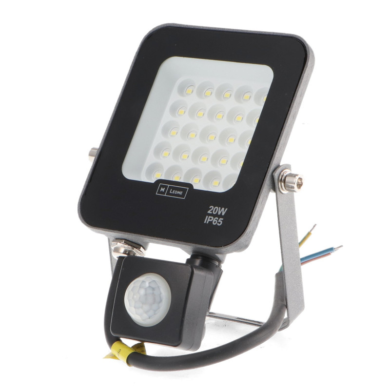 Foco Proyector Led Napoli Plus 20W con Sensor de movimiento  6000K