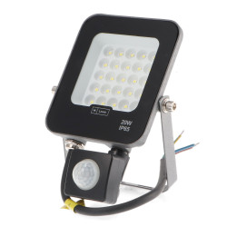 Foco Proyector Led Napoli Plus 20W con Sensor de movimiento  4000K
