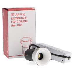 Foco Downlight LED orientable White Cobmix 5W CCT  CCT