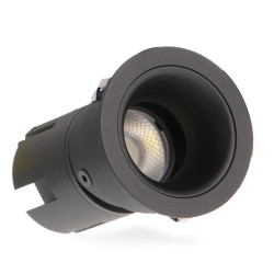 Foco Downlight LED orientable Black Cobmix 7W CCT  CCT