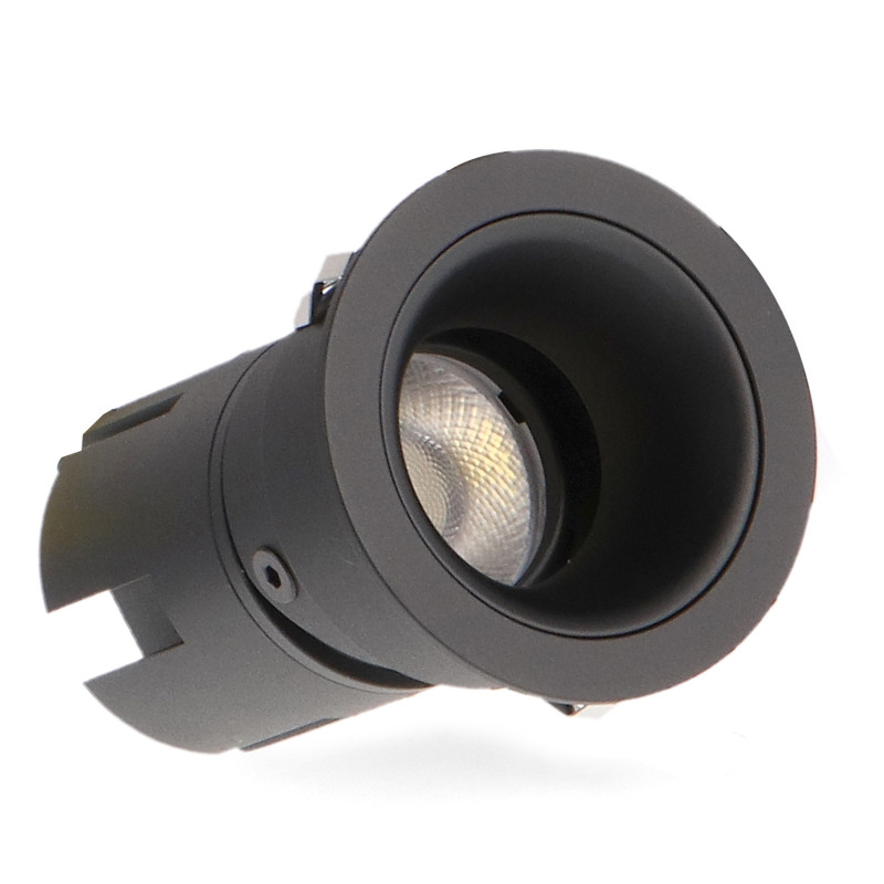 Foco Downlight LED orientable Black Cobmix 7W CCT  CCT